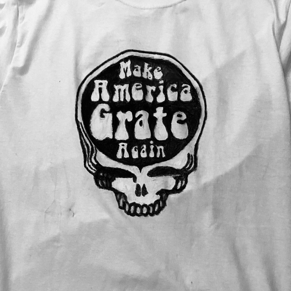 MAGA black and white